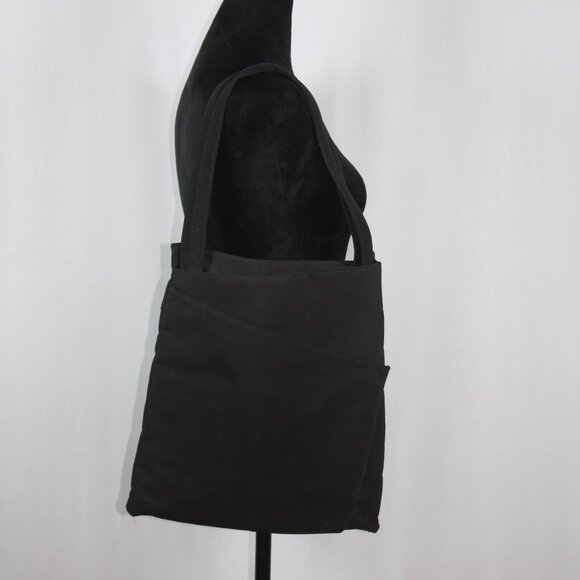 HOBO Shoulder Bag Black Nylon - Picture 5 of 9
